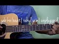 jab koi baat | rahul jain | guitar chord lesson | unplugged version