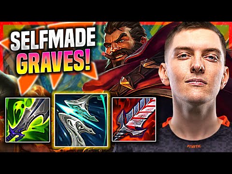 SELFMADE IS A BEAST WITH GRAVES! - FNC Selfmade Plays Graves JUNGLE vs Lillia! | Challenger TV