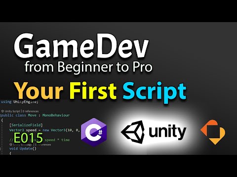 Write Your First Script in Unity! for Everyone and Buildbox Users