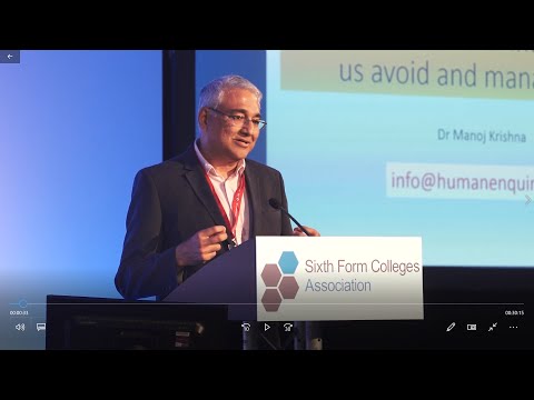 Speech by Dr. Manoj Krishna on Emotional Intelligence and Stress