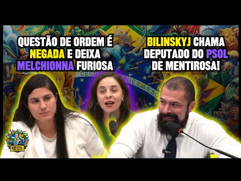 Paulo Bilynskyj chama Melchionna de mentirosa e Chris Tonietto nega questão de ordem