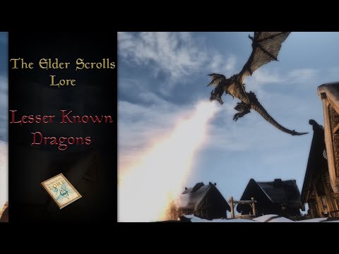 The Lesser Known Dragons of Tamriel, Backstories and Lore - The Elder Scrolls Lore