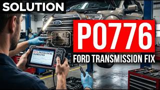 HOW TO FIX P0776 OBD II ERROR CODE - Pressure Control Solenoid Stuck