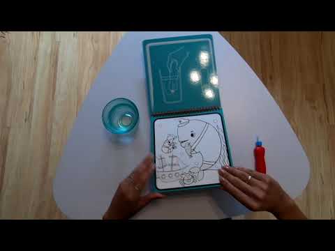 Водні розмальовки Let's Craft Магічні перетворення Собачки, що танцюють.