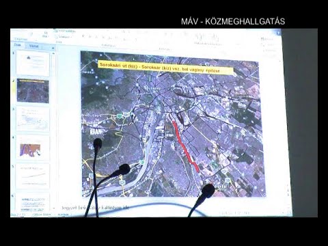 ESTV Közmeghallgatás - MÁV