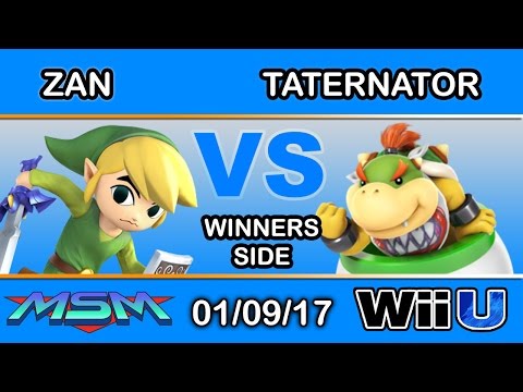 MSM 80 - PG FAD | Zan (Toon Link) Vs. Ronin R5 | Taternator (Wendy) Winners Side - Smash Wii U
