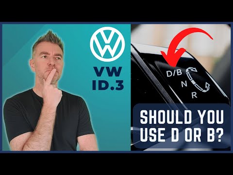 VW ID3 - The Difference Between D and B Driving Modes