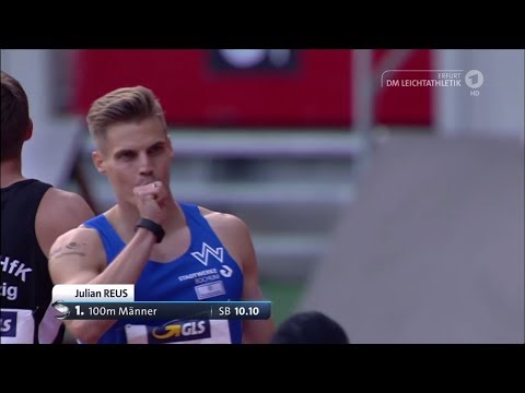 DM Erfurt 2017 - 100m Männer