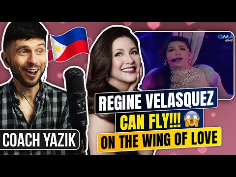 YAZIK reacts to Filipino Singer Regine Velasquez - On The Wings Of Love