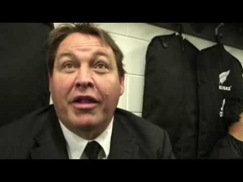 All Blacks Celebrate in the Changing Rooms