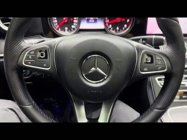 2018 MERCEDES-BENZ E-CLASS SEDAN 4-CYL, TURBO, 2.0 LITER E 300 SEDAN 4D
