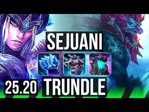 SEJUANI vs TRUNDLE (JGL) | Legendary | EUW Diamond | 25.20