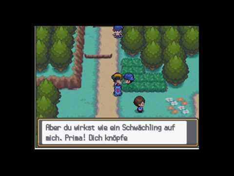 Pokemon SoulSilver Walkthrough German Part 4 - Taubsi gefangen!!!
