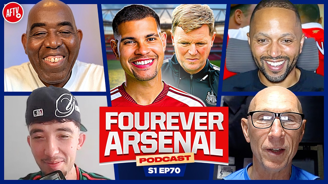 Arsenal HANDED Bruno Guimarães BOOST After Eddie Howe Exit! | Fourever Arsenal Podcast