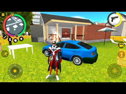Naxeex Superhero Simulator #4 - Car Driving In Big City - Android Gameplay