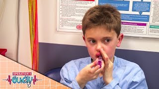 Science for Kids - Swollen Lips | Allergic Reaction | Operation Ouch