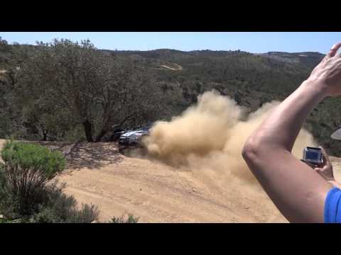 Rali Portugal 2013 OSTBERG acidente light