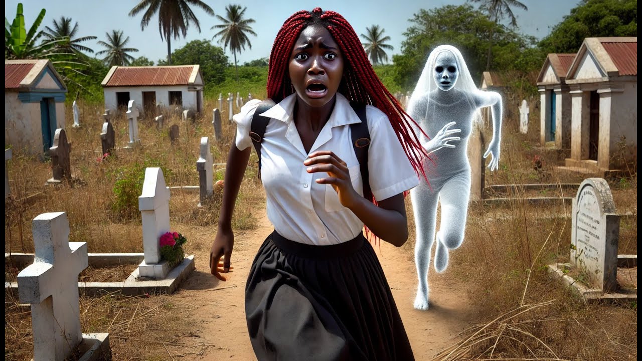 Elle a Lu les Noms écrits Sur les Tombes du Cimetière, Grosse Erreur, Ne les lisez jamais!