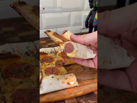 Gebackene Wurst und Käse