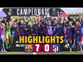 ? FIRST TITLE OF THE YEAR! | HIGHLIGHTS BARÇA 7 - 0 AT. MADRID