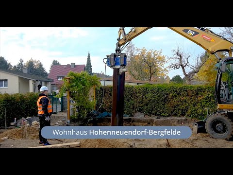 FET Energie Spundwand - Referenzprojekt Bergfelde