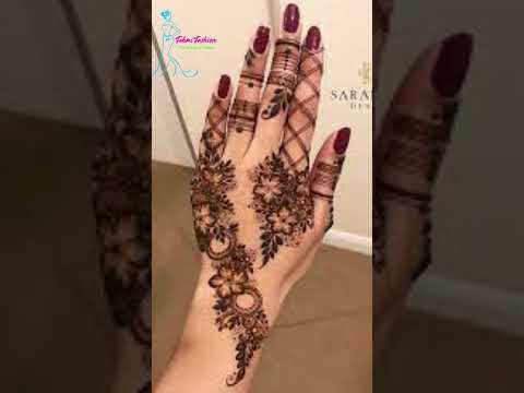 Latest And Trendy Mehndi Designs
