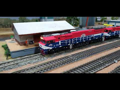 Fletcher International Exports. Dubbo Model Railway Club,  Eric & Tom's model FIE002 & FIE003