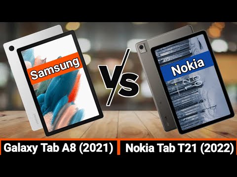 Samsung Galaxy Tab A8 VS Nokia Tab T21