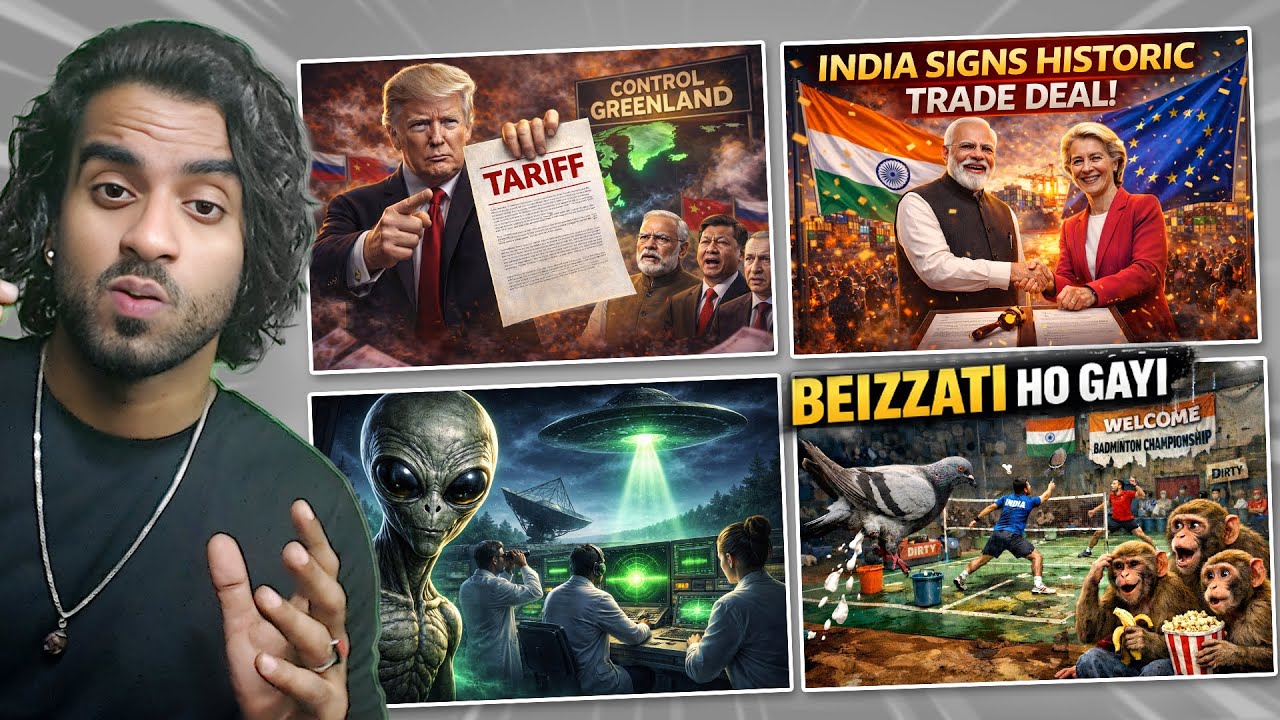 Trump Tariff Bomb for Greenland, Electronics Getting Expensive, International Insult of India