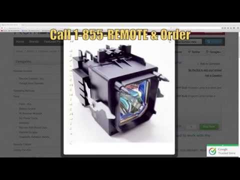 SONY XL5100 W/Philips UHP Bulb Projector Lamp