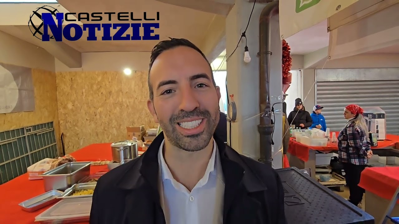 Velletri, l’ass. Simonetti e Michele Di Stazio alla Sagra della Zuppa di Cavoletti e Baccalà