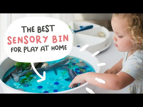 The Perfect Sensory Bin for Creative Play at Home