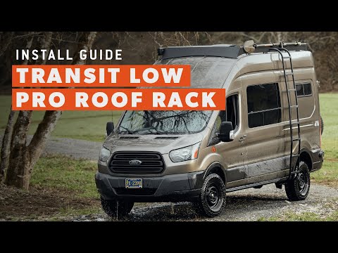 Ford Transit Low Pro Roof Rack Install - Flatline Van Co.