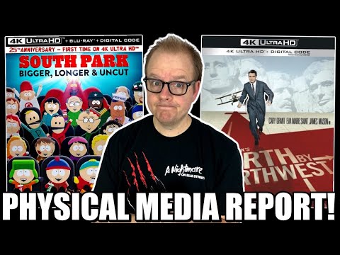 NORTH By Northwest And SOUTH Park Coming TO 4K! | The Physical MEDIA Report 208