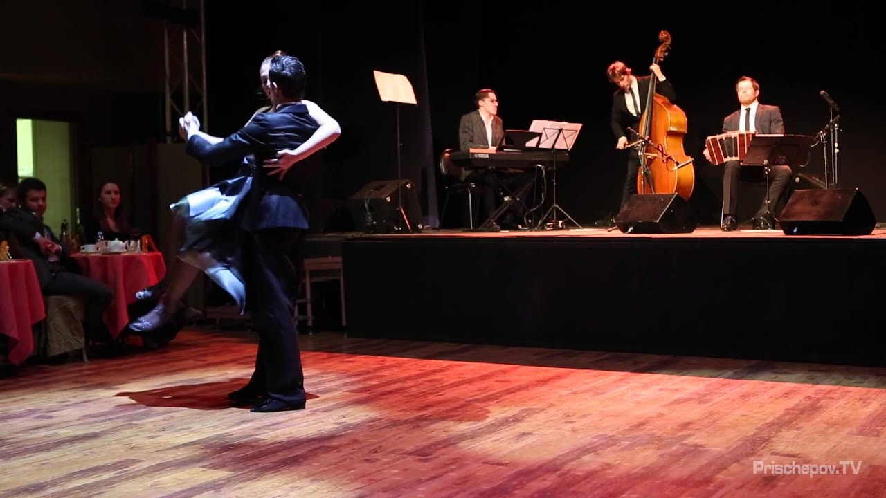 Vlada Zakharova and Andrey Makarov, Tango Orchestra Pasional, Prischepov TV - Tango Channel