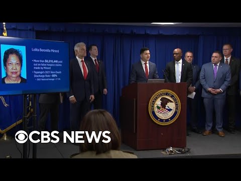 Justice Department announces charges in hospice care fraud ...
