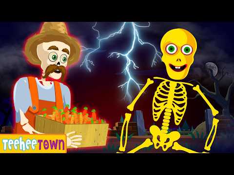 🔴 Dancing Skeletons On Old Macdonald's Farm + Scary Nursery Rhymes