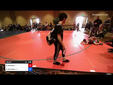 82 Kg Rr Rnd 1 - Arseni Kikiniou, Elite Wrestling Academy Vs Kymah Gummow, New York 8799