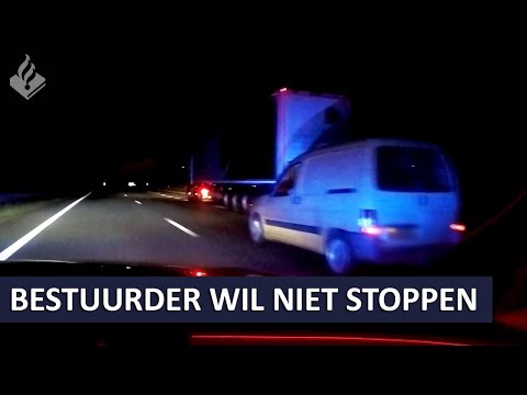 Politie Landelijk Eenheid | Dienst Infra | Bestuurder wil niet stoppen | A6