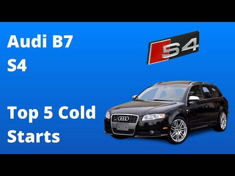 Thumbnail for AUDI B7 S4 4.2 TOP 5 COLD STARTS - Sweet V8 Sounds - Fiery & Mad S4's 👀 by Compact executive car