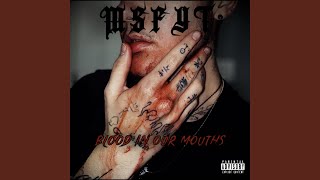 blood in our mouths