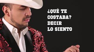 Qué Te Costaba - Fidel Rueda [Lyric Video]