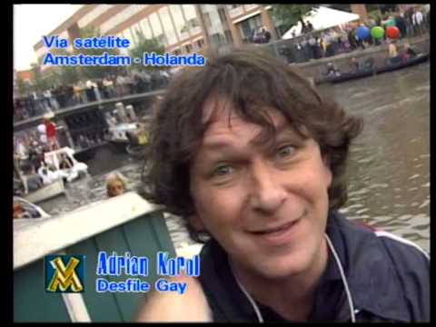 Korol en los Juegos Gay, desfile - Videomatch 98