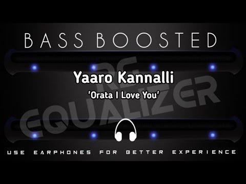 Yaaro Kannalli bass boosted | kannada bass boosted songs | @rsequalizer716