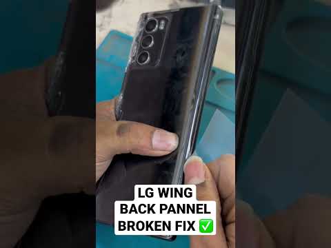 Lg Wing Back Pannel Broken Fix ✅ #lgwing5g