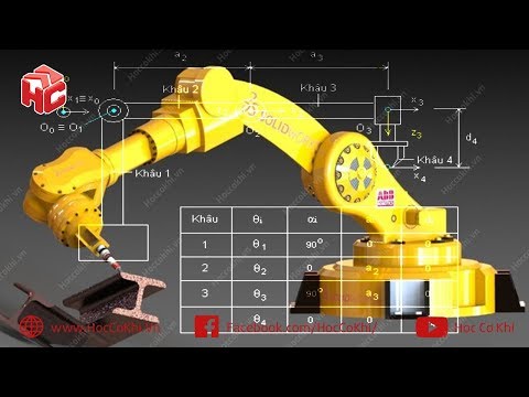 [hoccokhi] Hướng dẫn lập bảng Denavit - Hartenberg (D-H) | Matlab Simulink + Solidworks - página 7