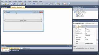 Visual Basic Tutorial - 50 - Global Variables