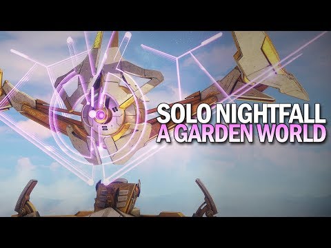 Solo Nightfall "A Garden World" (286,354 Points) [Destiny 2 Black Armory]