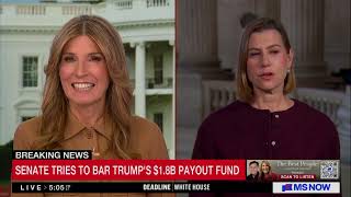 MS NOW: Slotkin discusses Trump's $1.8 billion Slush Fund and Slams his Unqualified Intel Pick