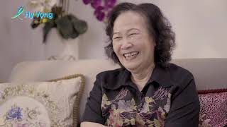 "Belief is the strength that helped me overcome cancer" - Mrs. Tran Thi Lien.
